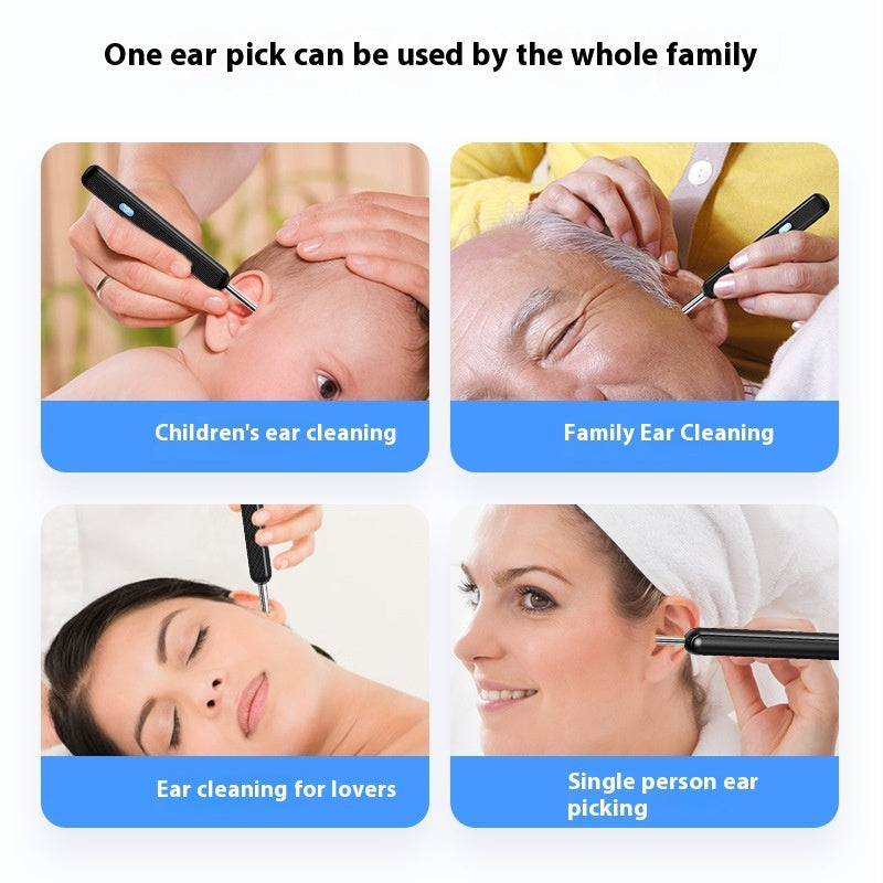 👂📸 HD Wireless Ear Cleaner – Safe, Smart & Gentle Ear Care!✨