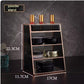 Glass Cosmetics Storage Box Dustproof Desktop