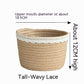 Jute Storage Basket Cosmetics Home