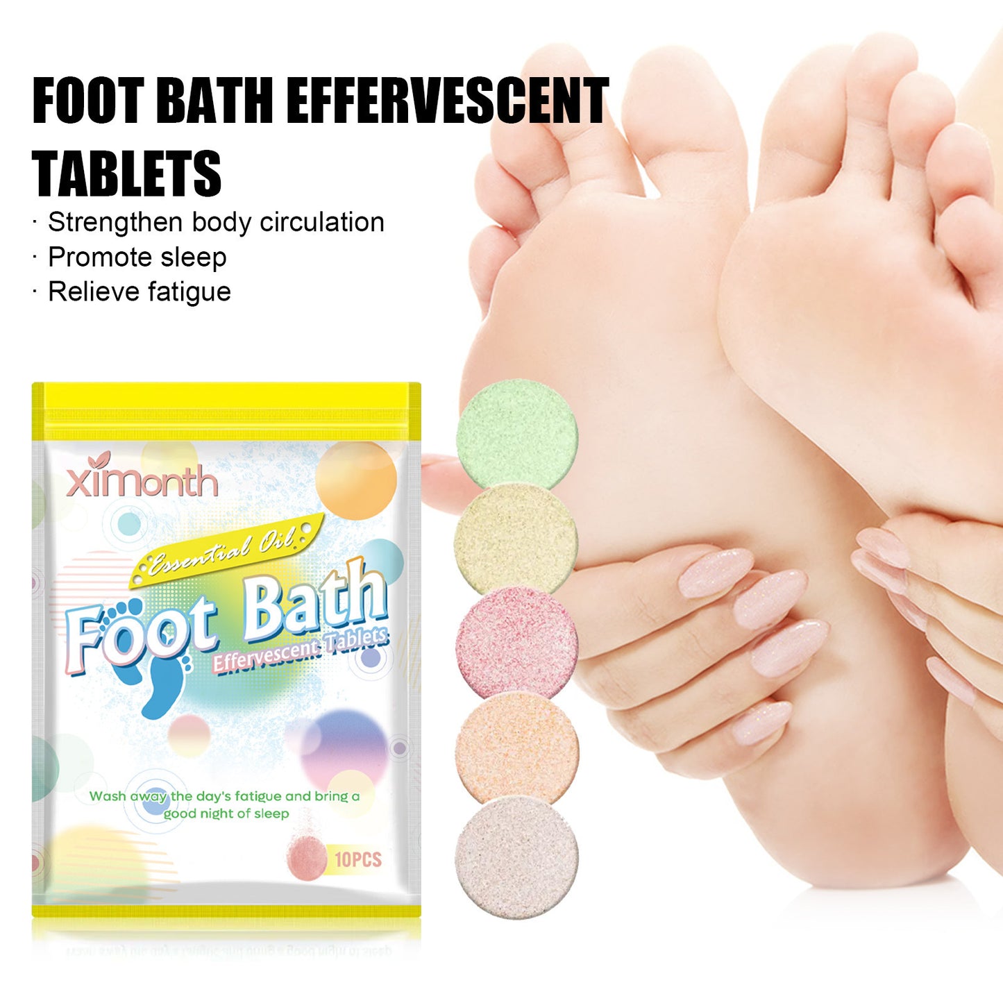 Cleaning Care Care Sleep Body Foot Bath Tablets