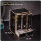 Glass Cosmetics Storage Box Dustproof Desktop