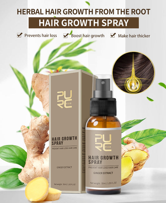 Hair Care Ginger Spray Shampoo Suit