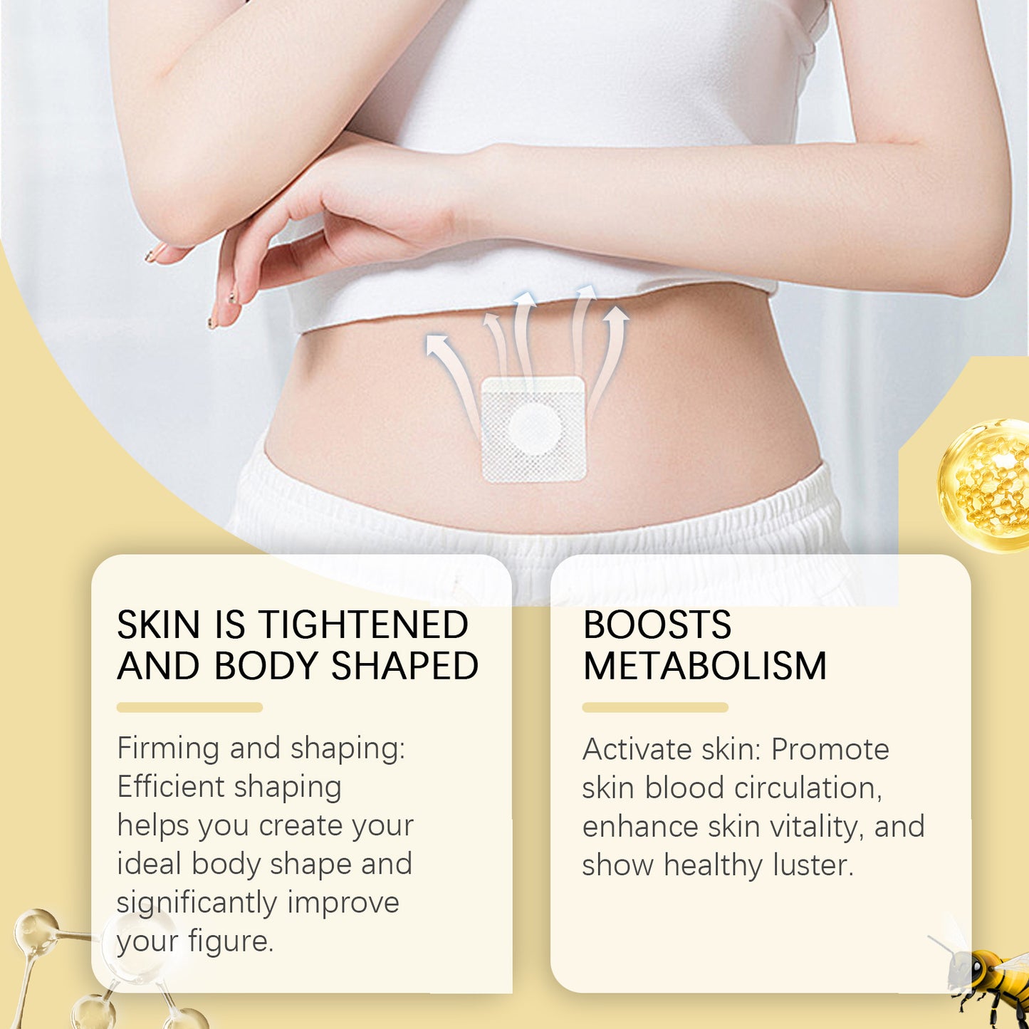 Body Skin Belly Care Navel Patch