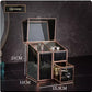 Glass Cosmetics Storage Box Dustproof Desktop